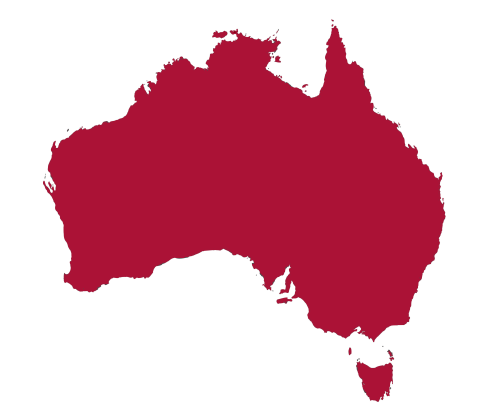 Australia vector BHE RED